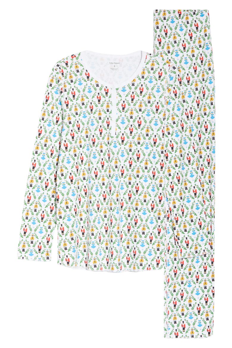 Sugar Plum Pajamas, Alternate, color, WHITE