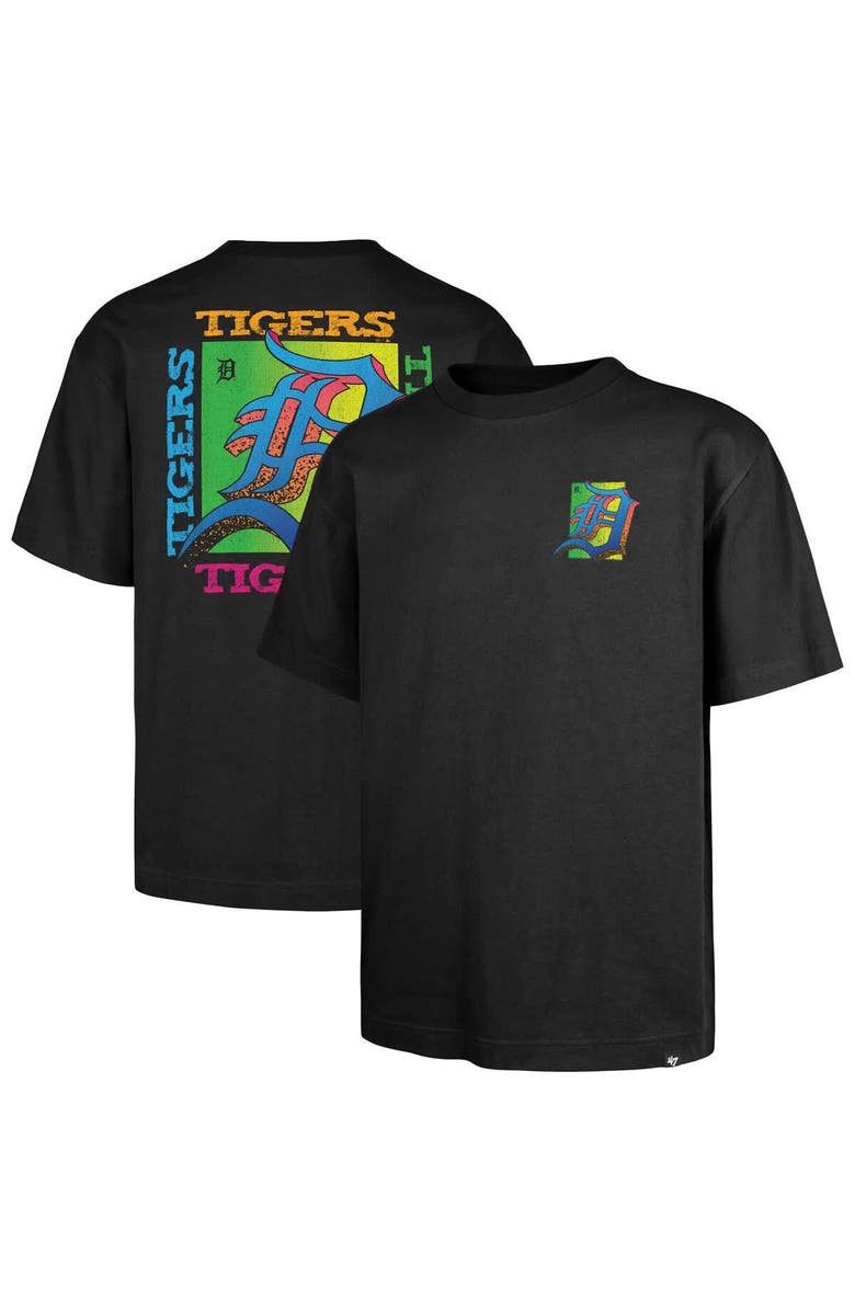 '47 Men's '47 Black Detroit Tigers Sundale Foundation T-Shirt, Main, color, Black