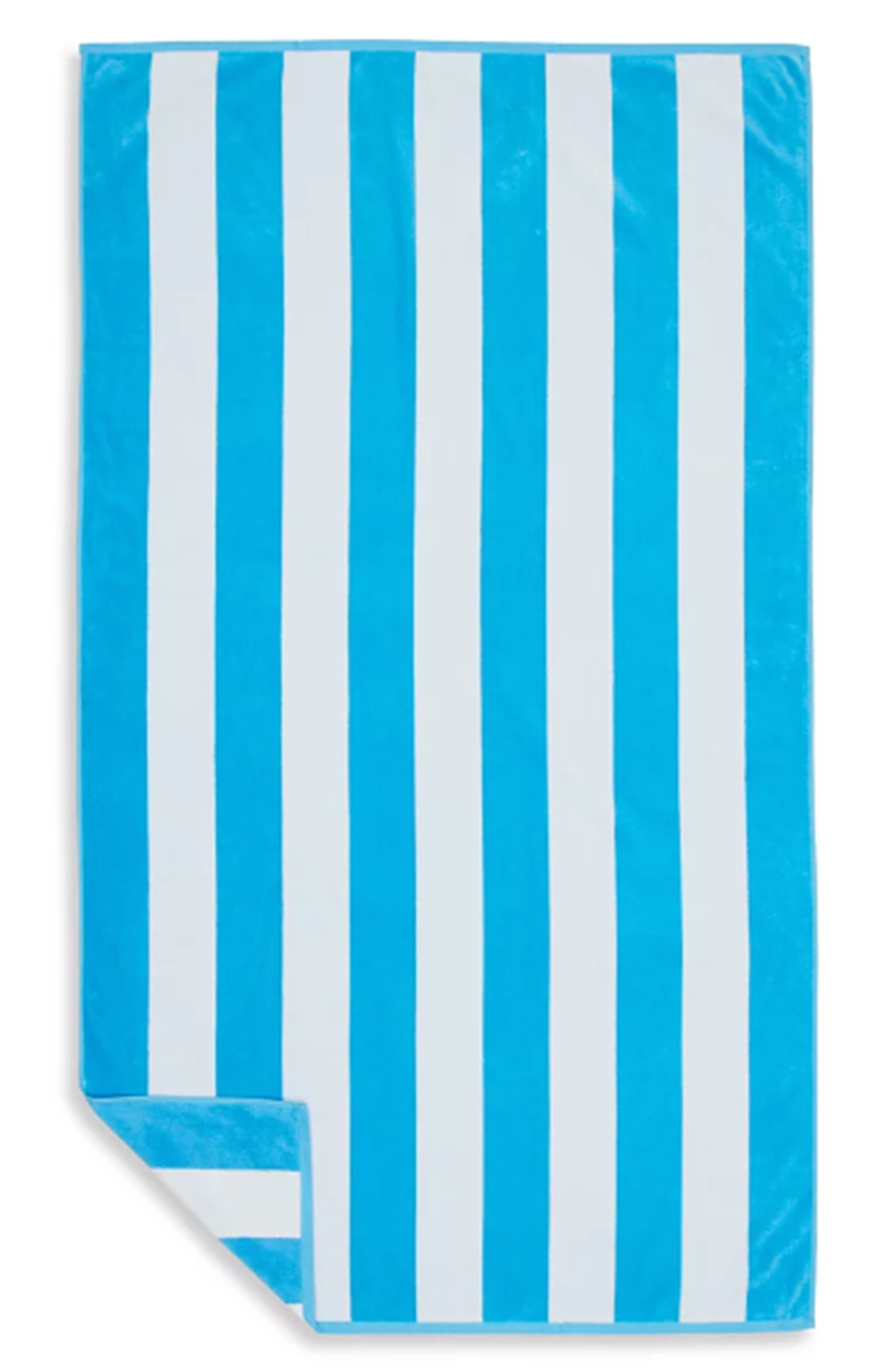 Striped Cotton Beach Towel