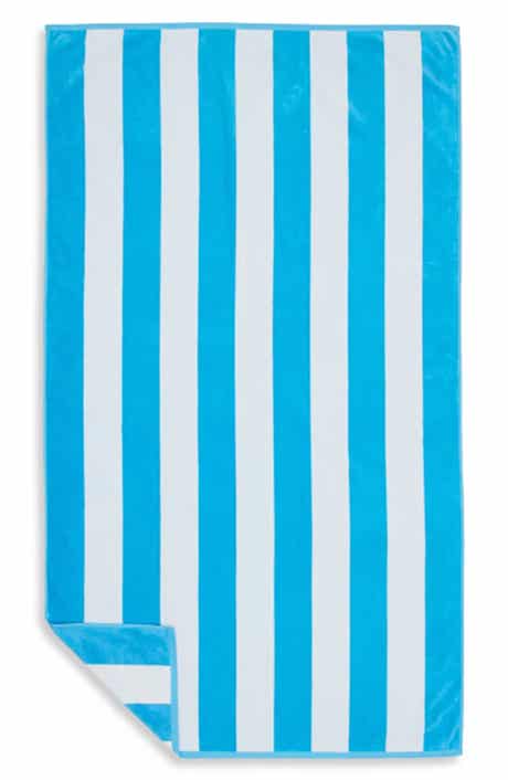 Striped Cotton Beach Towel