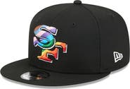 New Era Men's New Era Black San Francisco 49ers Pride 9FIFTY Snapback Hat
