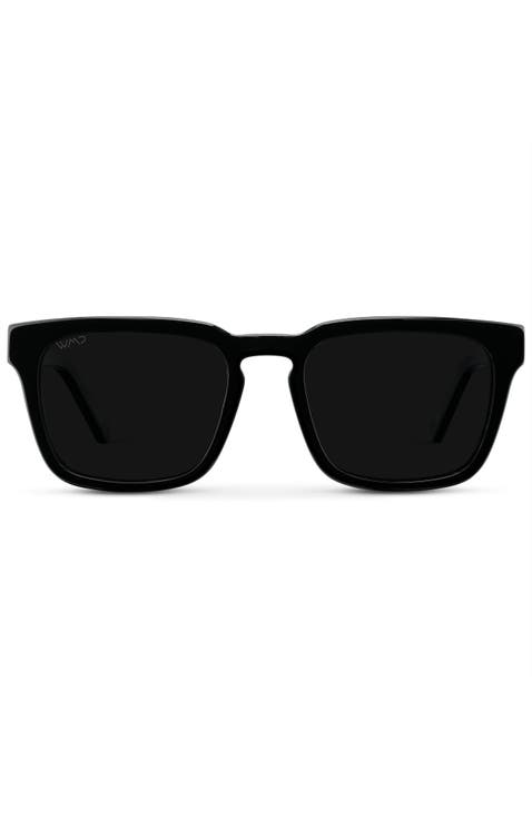 Maverick - 52mm Square Polarized Sunglasses