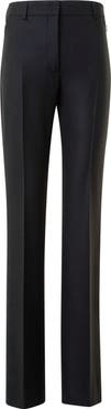 Akris Marilyn Stretch Wool Bootcut Pants