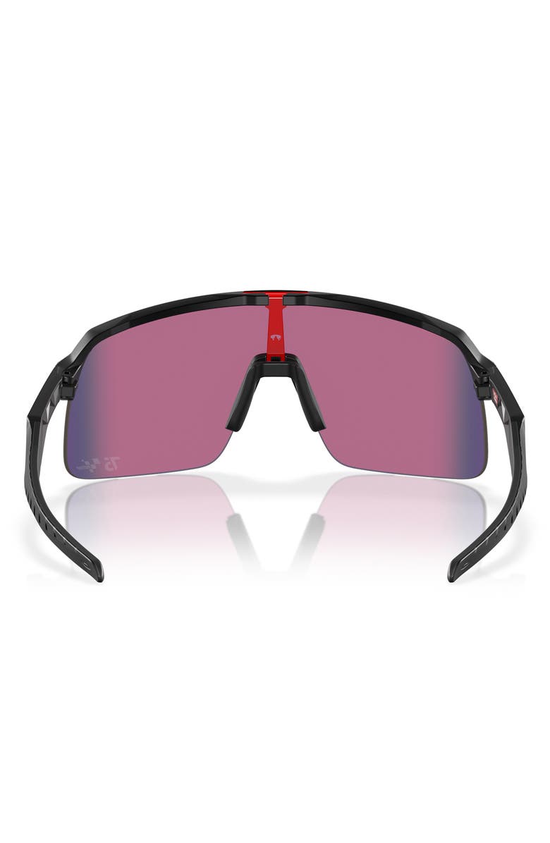 Oakley Sutro Lite 139mm Prizm<sup>™</sup> Semirimless Wrap Shield Sunglasses, Alternate, color, Dark Grey