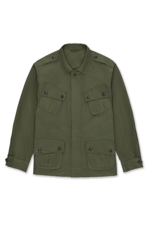 Fortela Elias Cotton Jungle Jacket In Green