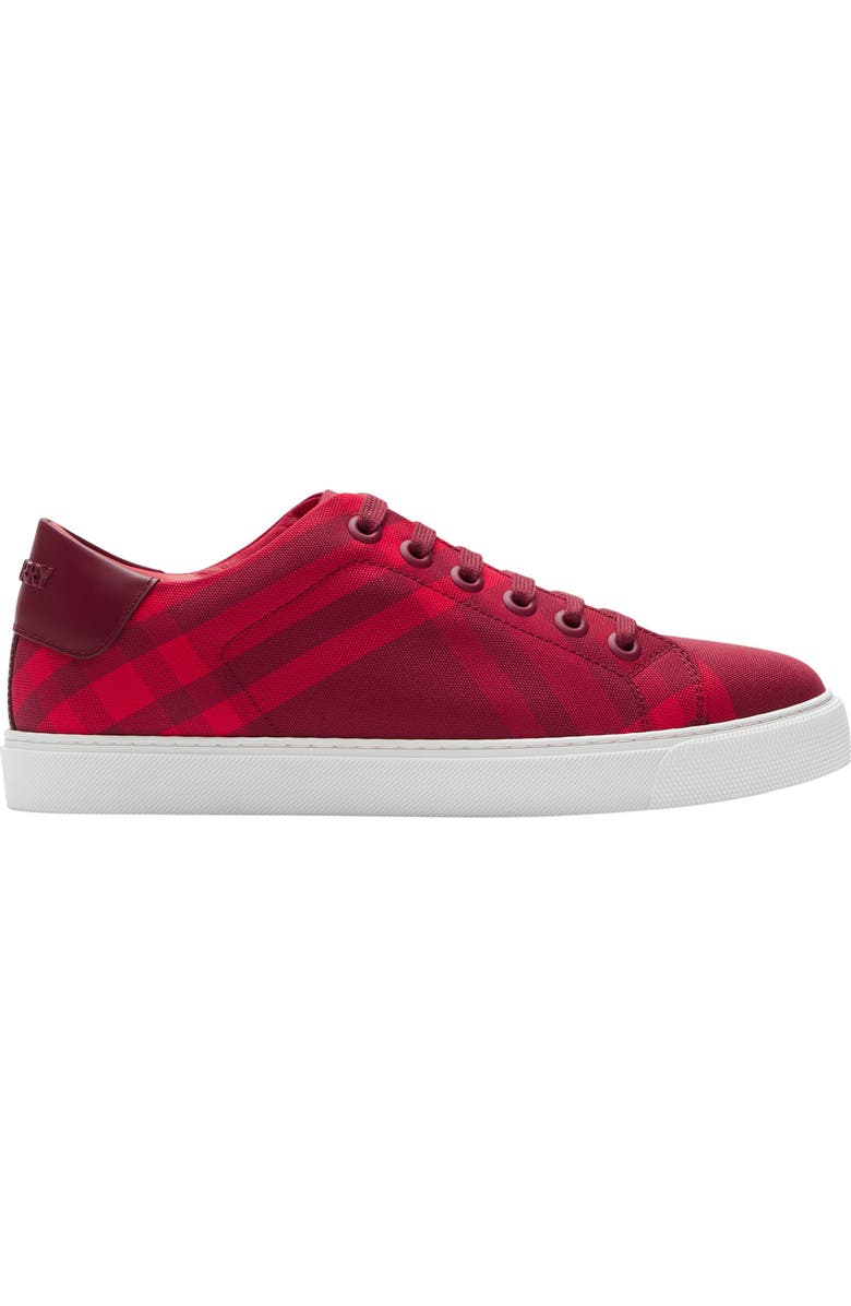 Burberry Albridge Check Low Top Sneaker, Main, color,