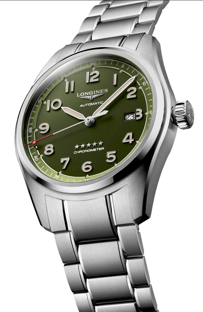 Longines Spirit Automatic Bracelet Watch, 42mm, Alternate, color, 