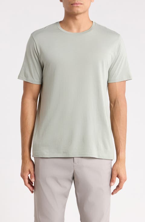 Pima Cotton Crewneck T-Shirt