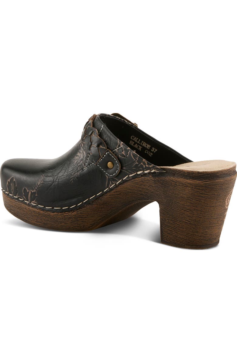 L'Artiste by Spring Step Calliroe Platform Clog, Alternate, color, Black Multi