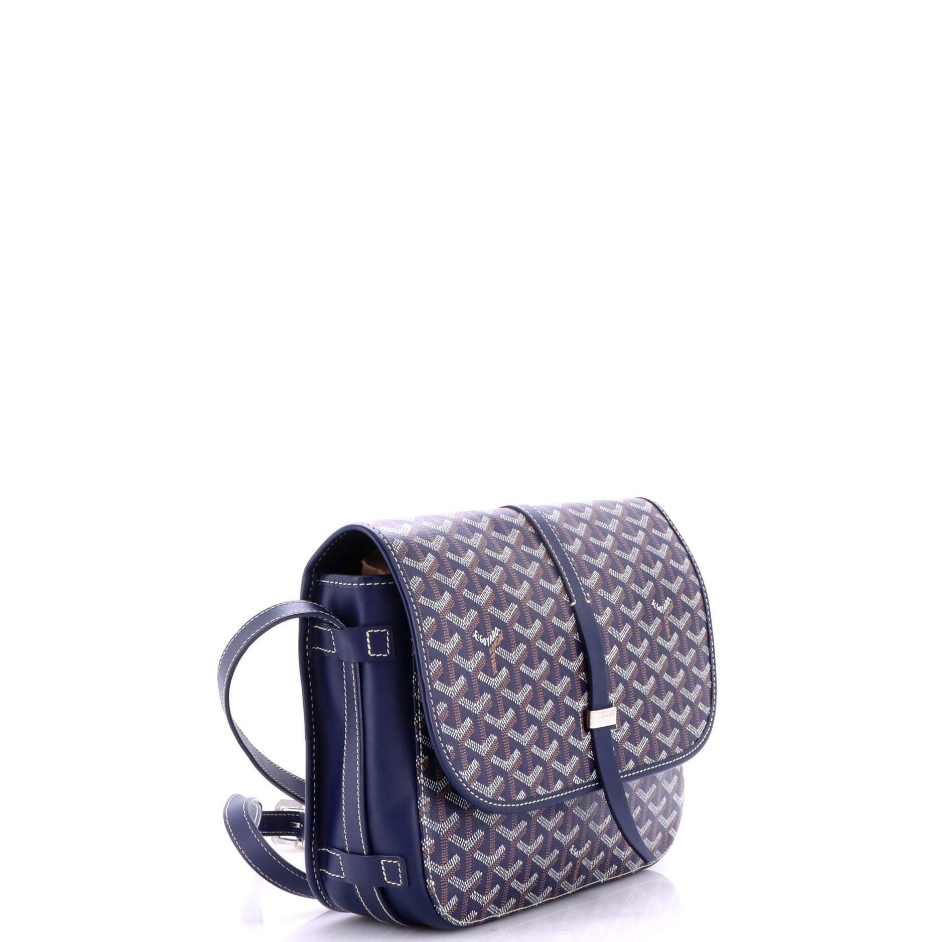 Belvedere II Messenger Bag Coated Canvas MM, Alternate, color, Blue
