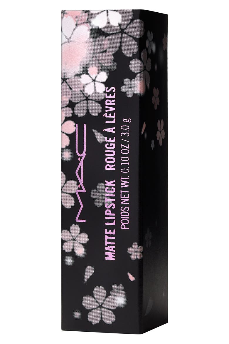 MAC Black Cherry Matte Lipstick (Limited Edition), Alternate, color, MOODY BLOOM