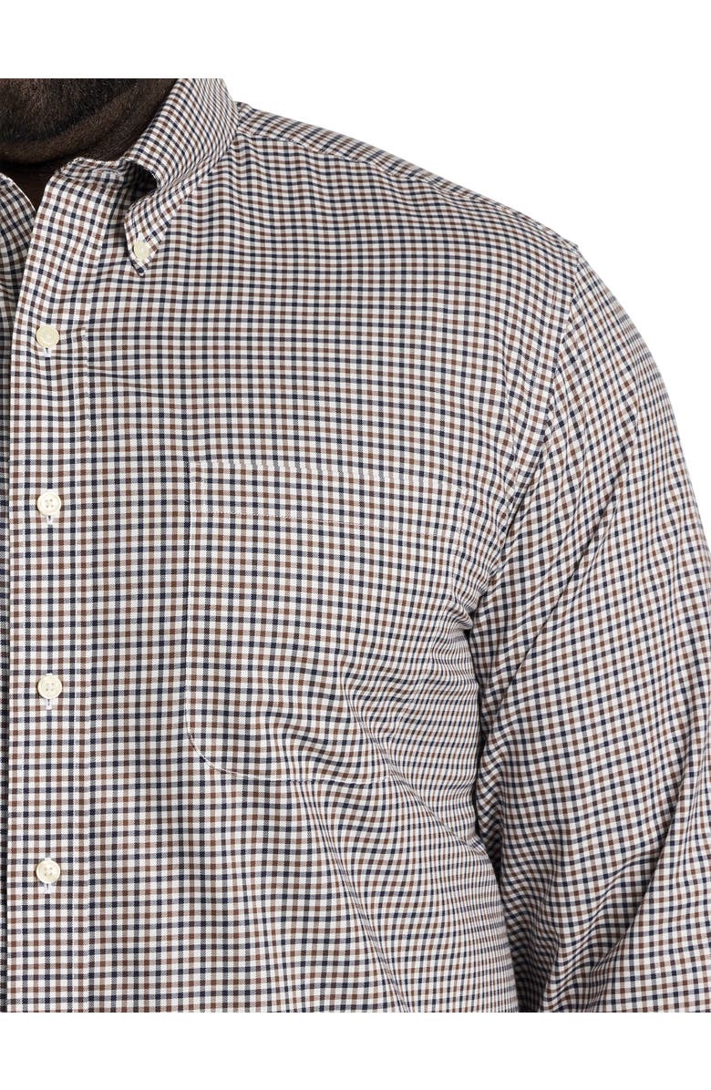Brooks Brothers Non-Iron Gingham Sport Shirt, Alternate, color, 