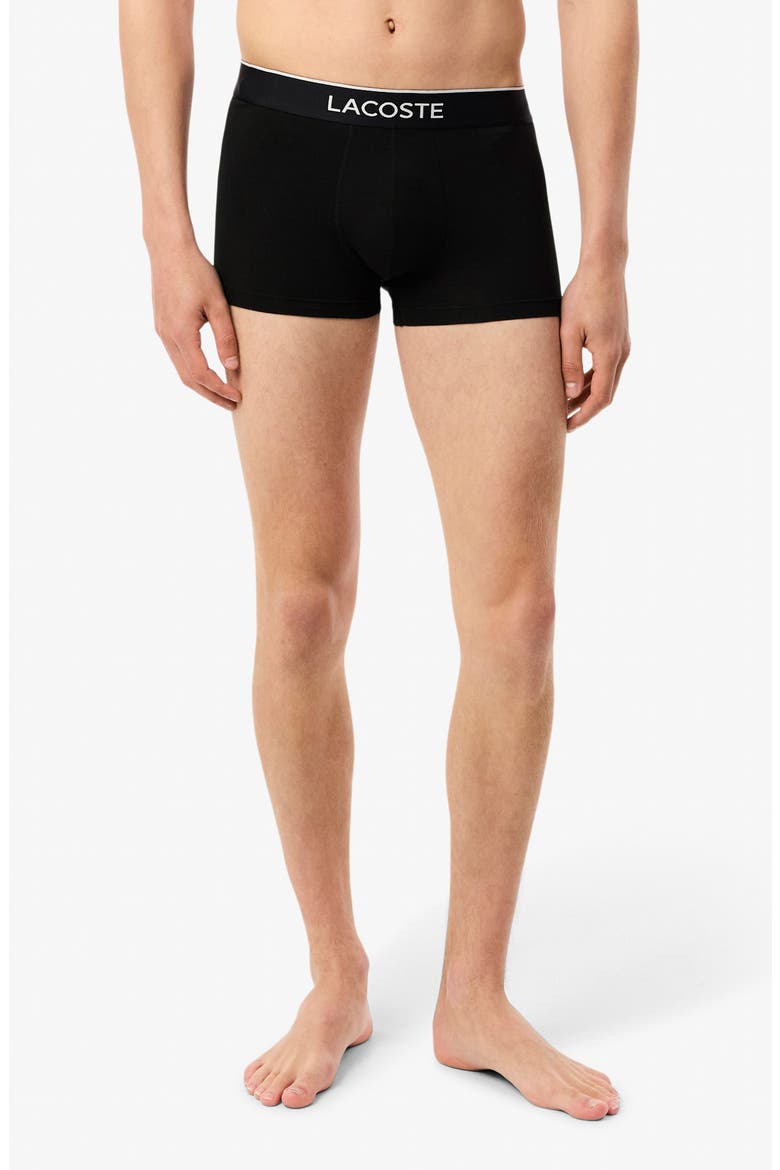 Assorted 3-Pack Stretch Cotton Trunks, Alternate, color, BLACK/ GREY CHINE/ SILVER