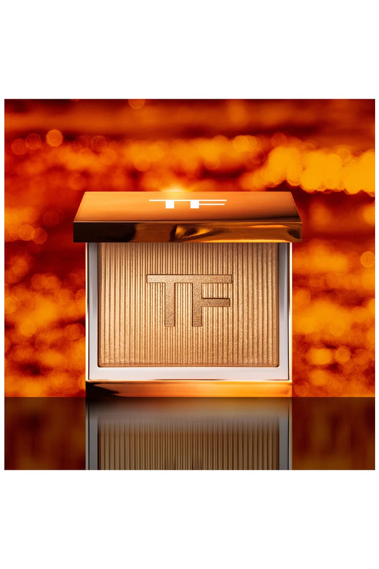 Soleil de Feu Shimmering Highlighter Powder (Limited Edition), Alternate, color, OASIS
