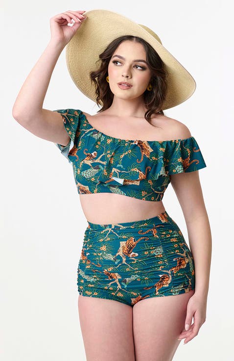 Monroe High Waist Bikini Bottom