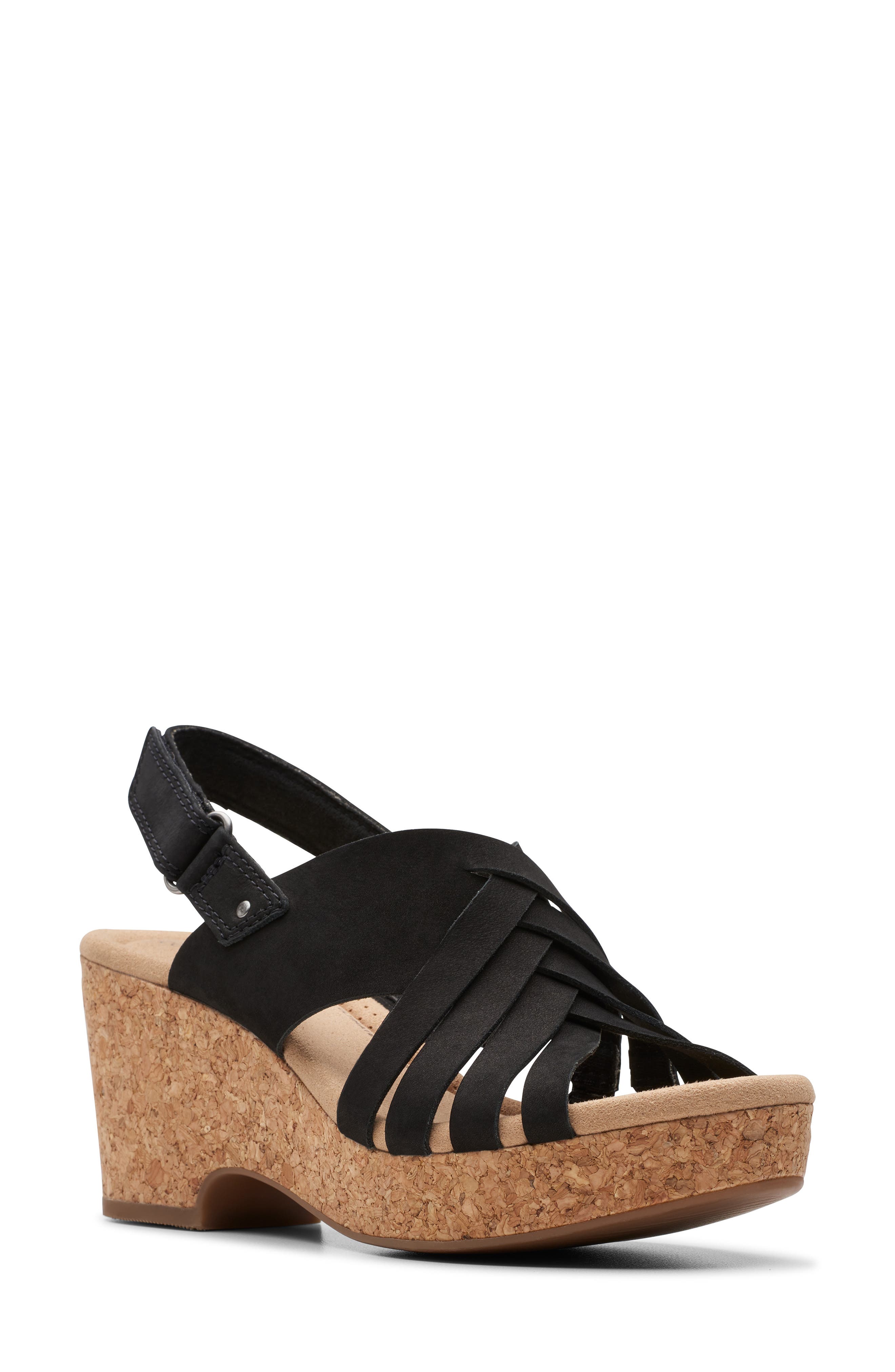 Clarks<sup>®</sup> Giselle Ivy Platform Sandal, Main, color, 