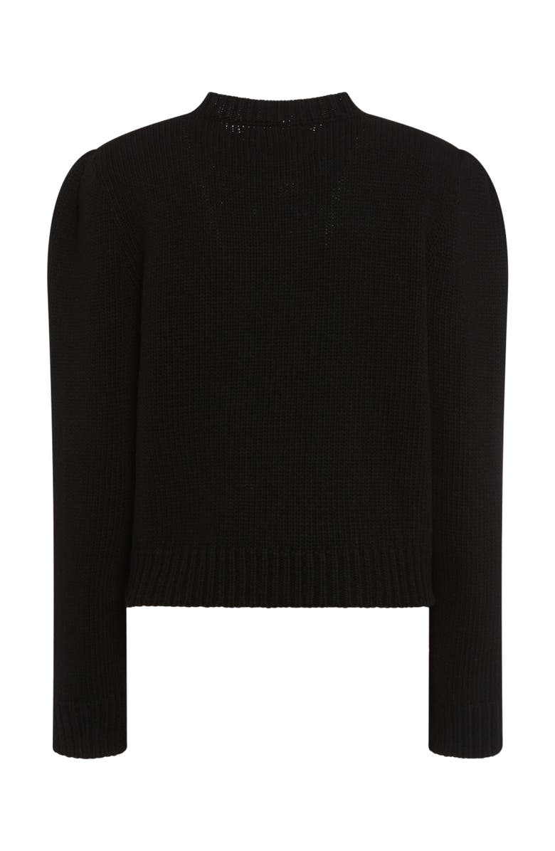 La DoubleJ Lampone Sweater Embroidered Black, Alternate, color, 
