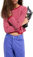 MANGO Stripe Sweater