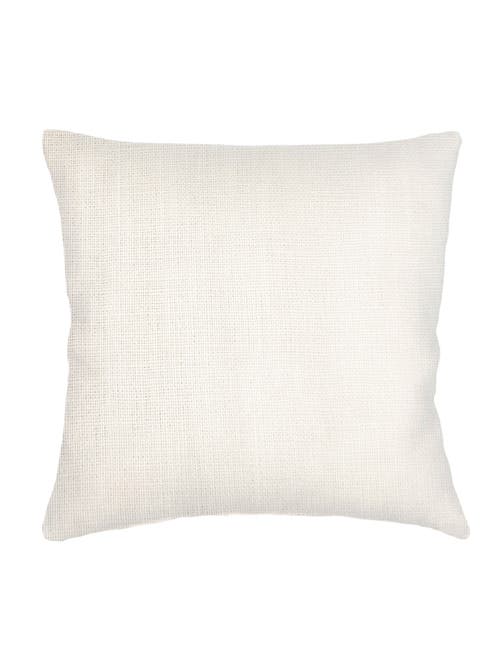 Anaya So Soft Linen Euro Pillow Cover Only In Natural White