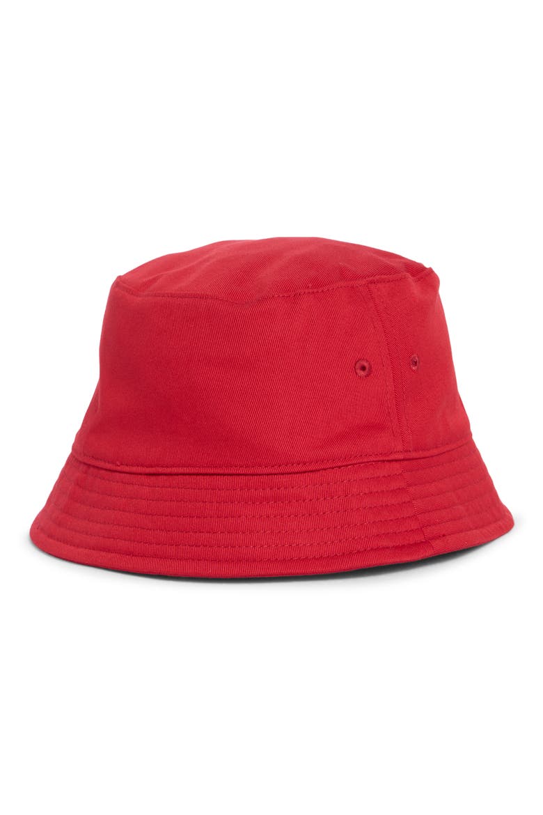 Kids' Logo Bucket Hat, Alternate, color, GYM RED