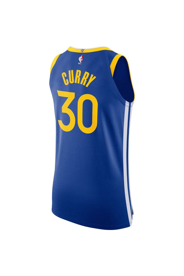 Men's Nike Stephen Curry Royal Golden State Warriors Authentic Jersey - Icon Edition, Alternate, color, Royal