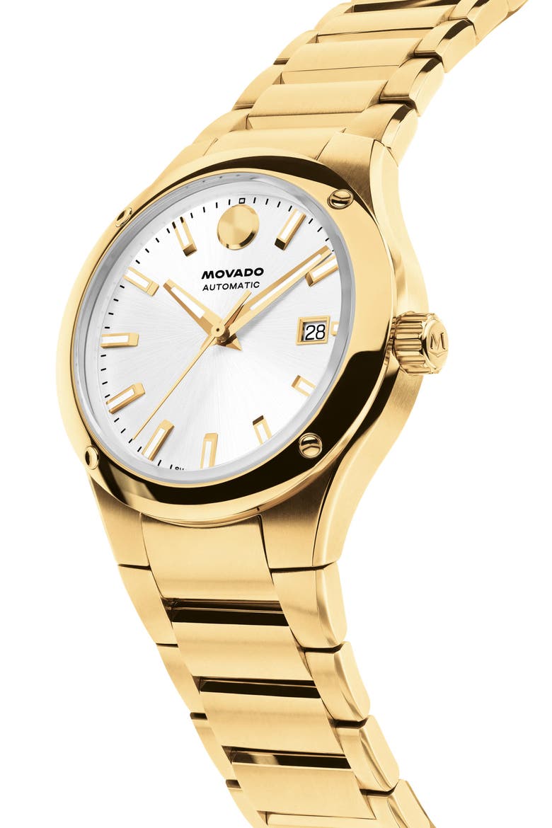 Museum Imperiale Automatic Bracelet Watch, Alternate, color, SILVER WHITE
