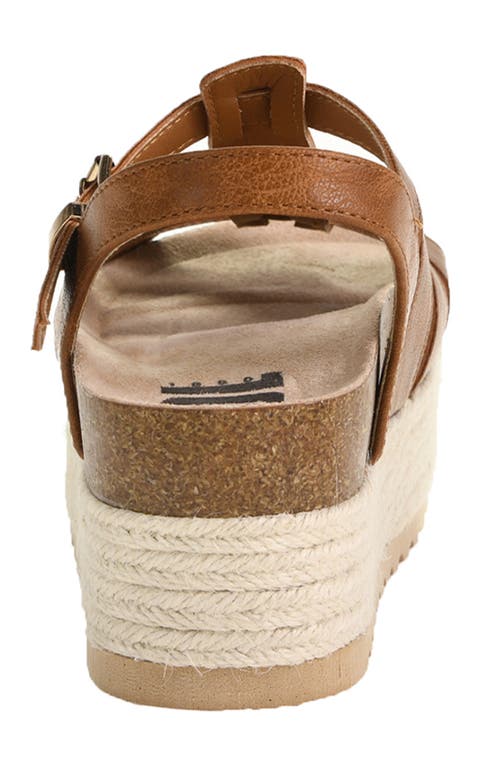 Dirty Laundry Paramoore Platform Sandal In Cognac