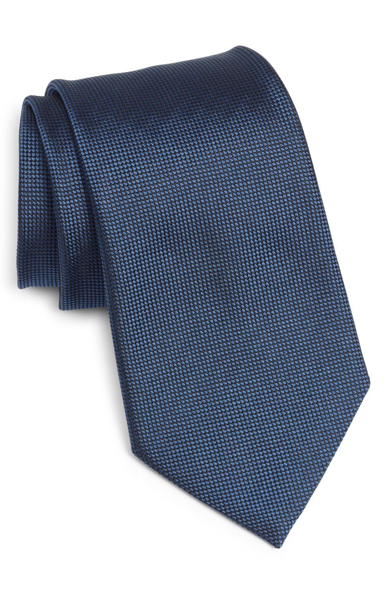 ZEGNA Silk Tie, Main, color, 