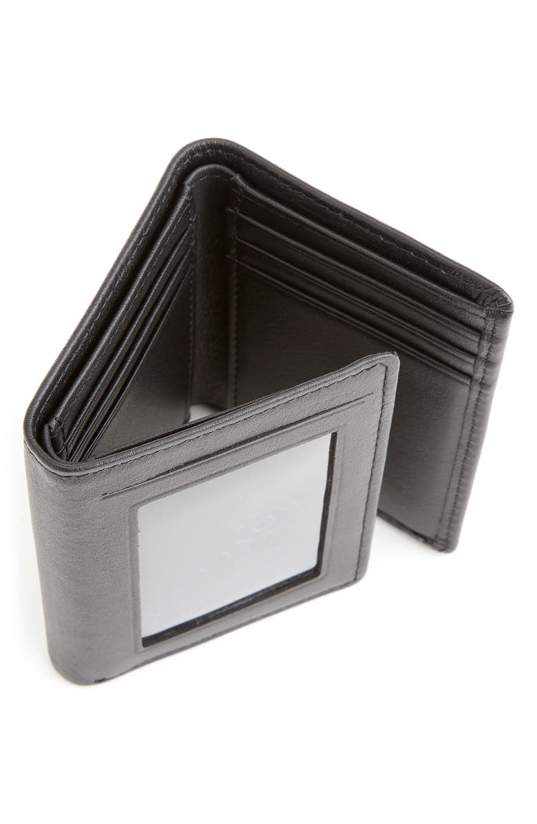 ROYCE New York Leather Trifold Wallet, Alternate, color,
