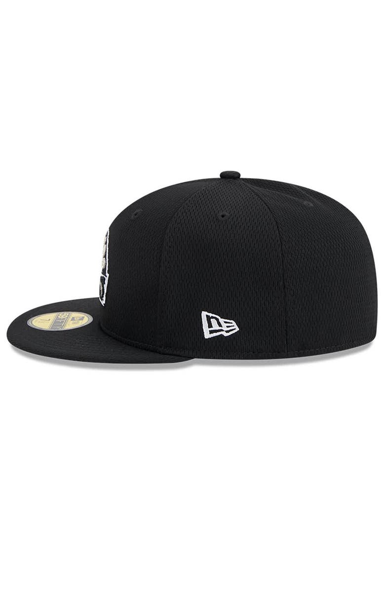 New Era Men's New Era Black Colorado Rockies 2025 MLB Clubhouse 59FIFTY Fitted Hat, Alternate, color, 