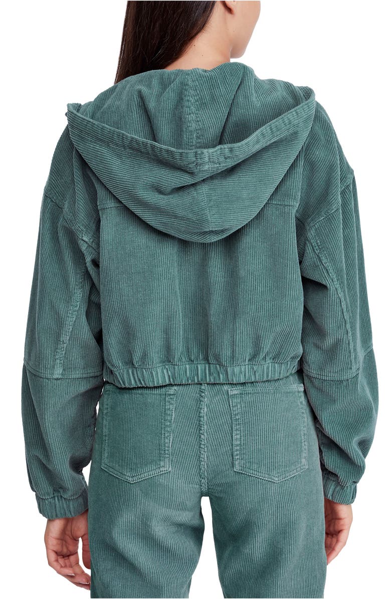 BDG Urban Outfitters Crop Corduroy Bomber Jacket, Alternate, color, 