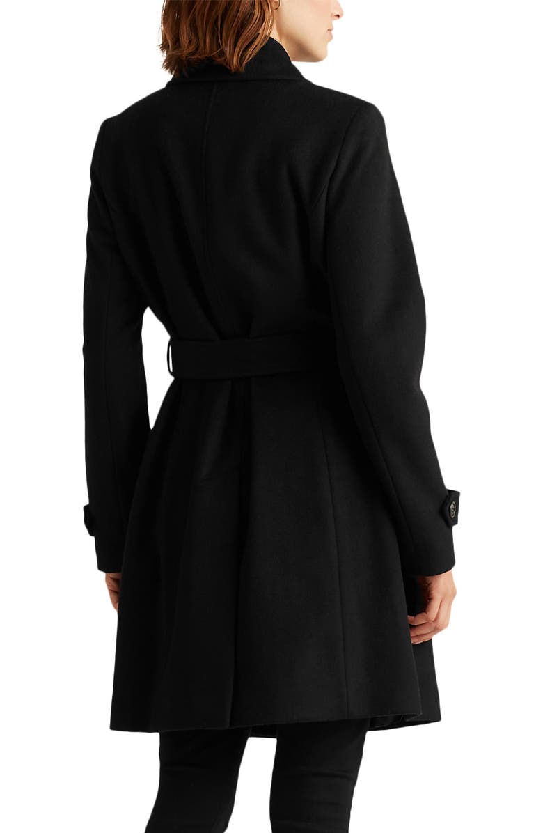 Lauren Ralph Lauren Wool Blend Trench Coat, Alternate, color,