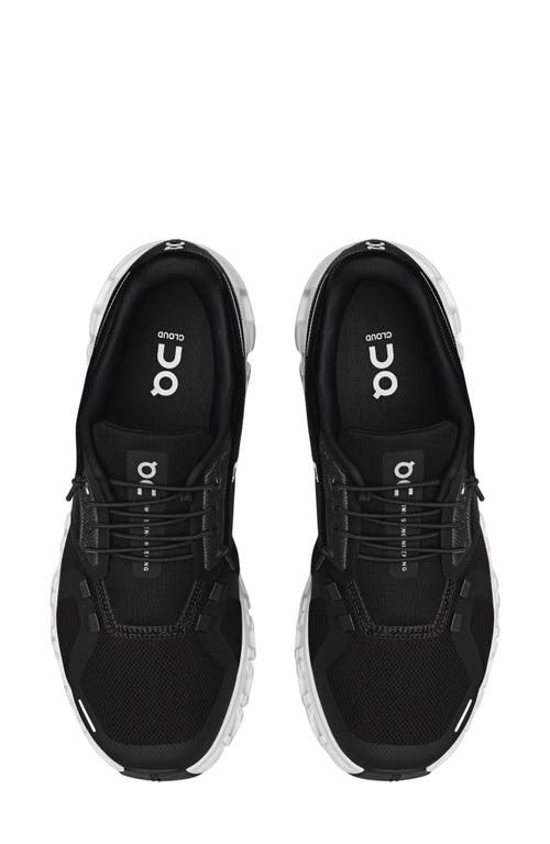 On Lightweight Mesh Sneakers With Reinforced Toe In Black