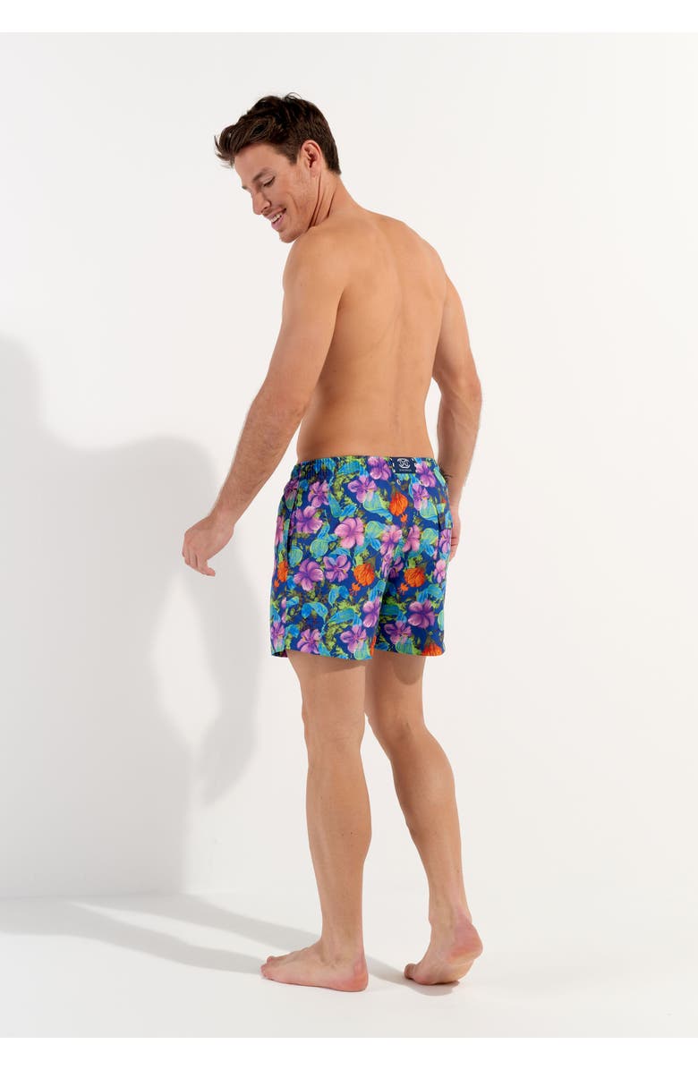 HOM Balata Beach Boxer, Alternate, color, Navy Print