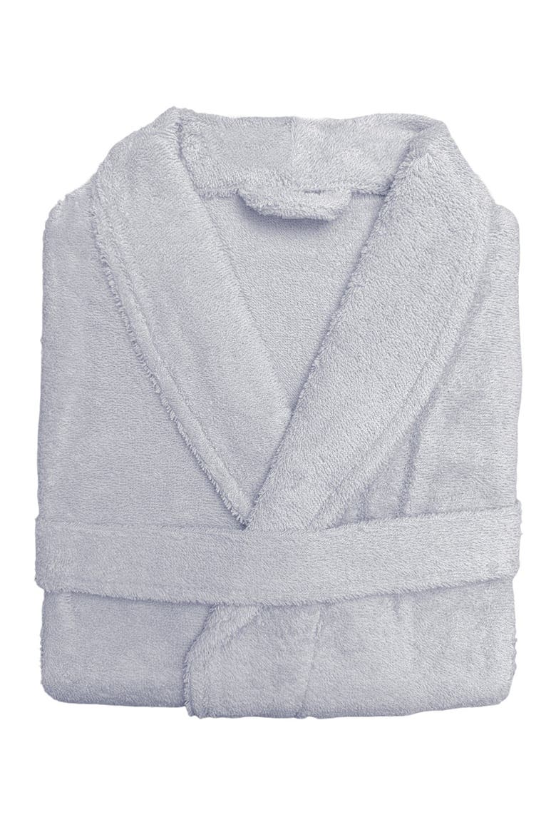 Home Spa Cotton Terry Robe, Alternate, color, Calming Green