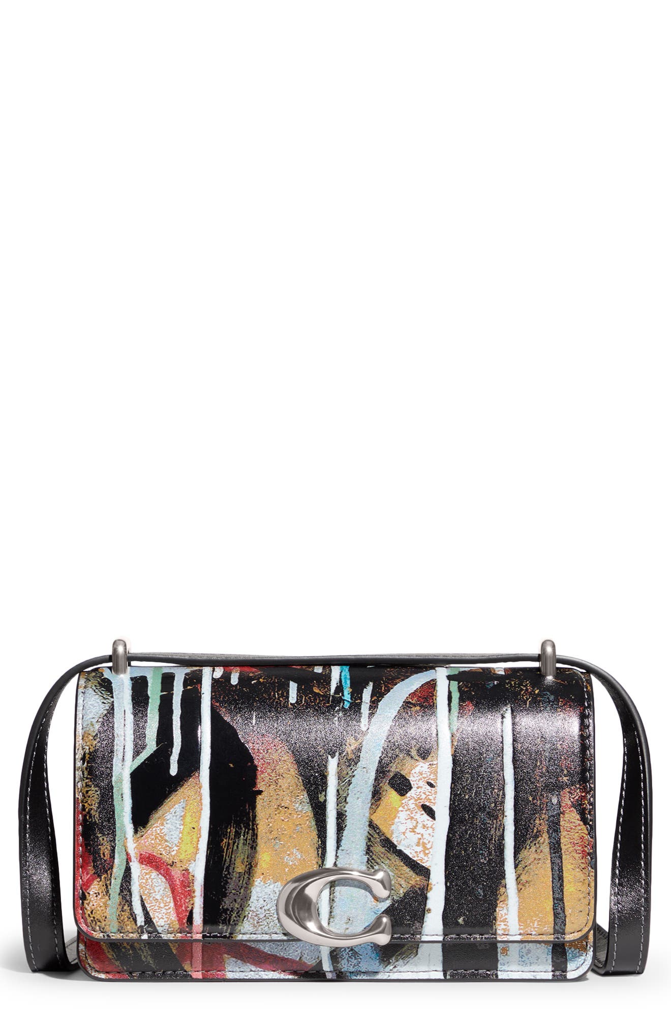COACH x Mint + Serf Bandit Leather Crossbody Bag, Main, color, 