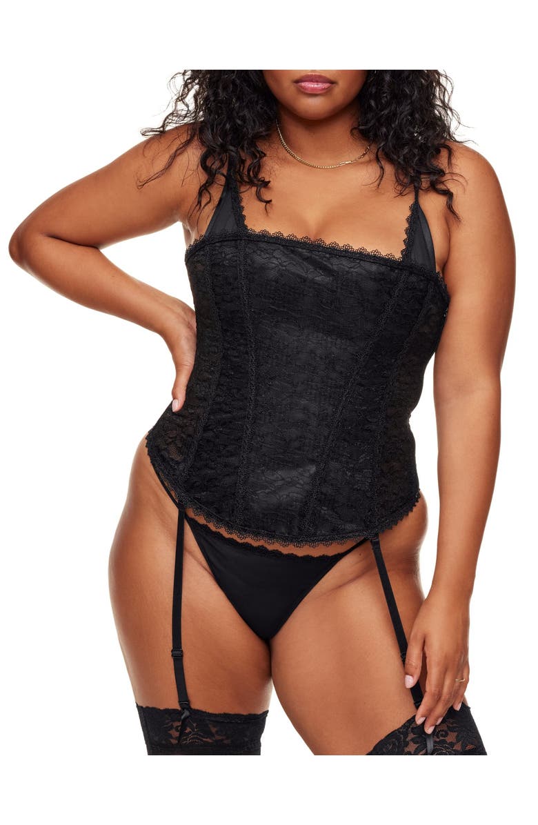 Adore Me Vira Corset & G-String Set, Main, color, 