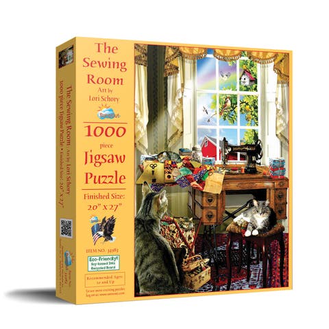 The Sewing Room 1000 piece Jigsaw Puzzle for Adults
