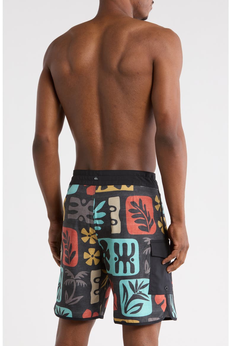 Dunes Swim Shorts, Alternate, color, BLACK