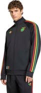 adidas Men's adidas Black Jamaica National Team Originals Full-Zip Track Jacket