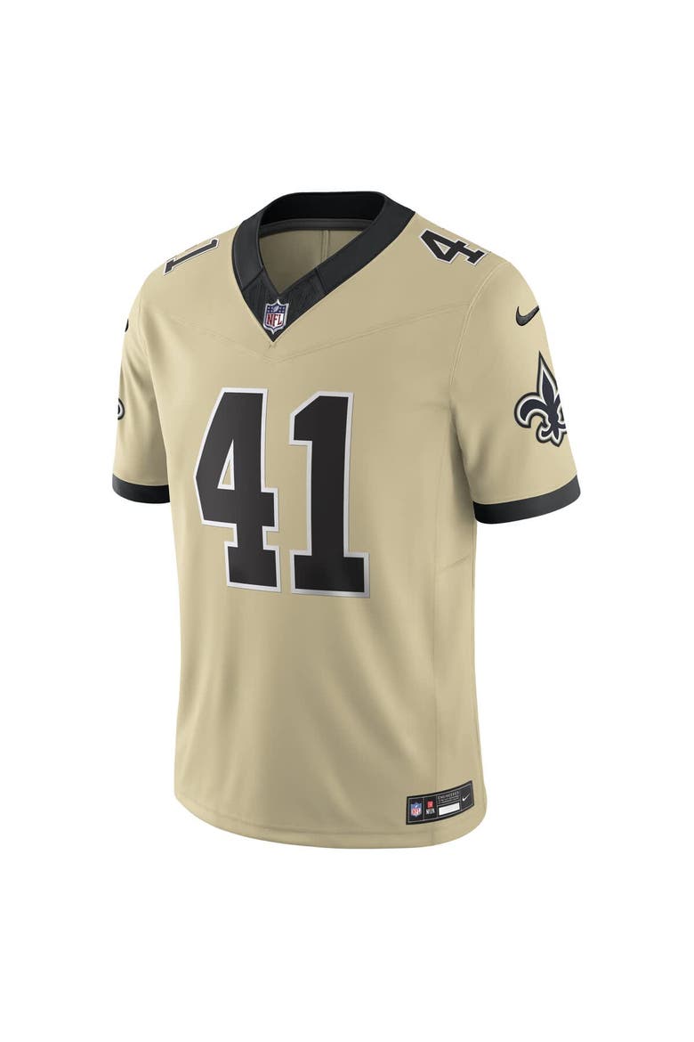 Men's Nike Alvin Kamara Gold New Orleans Saints Gameday Golds Alternate Vapor F.U.S.E. Limited Jersey, Alternate, color, Gold