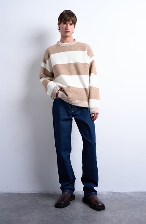 Regular Fit Stripe Sweater