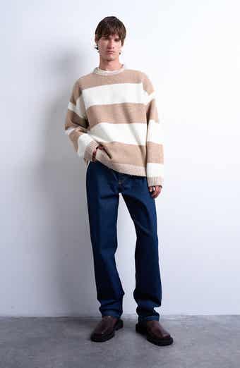 Topman Regular Fit Stripe Sweater