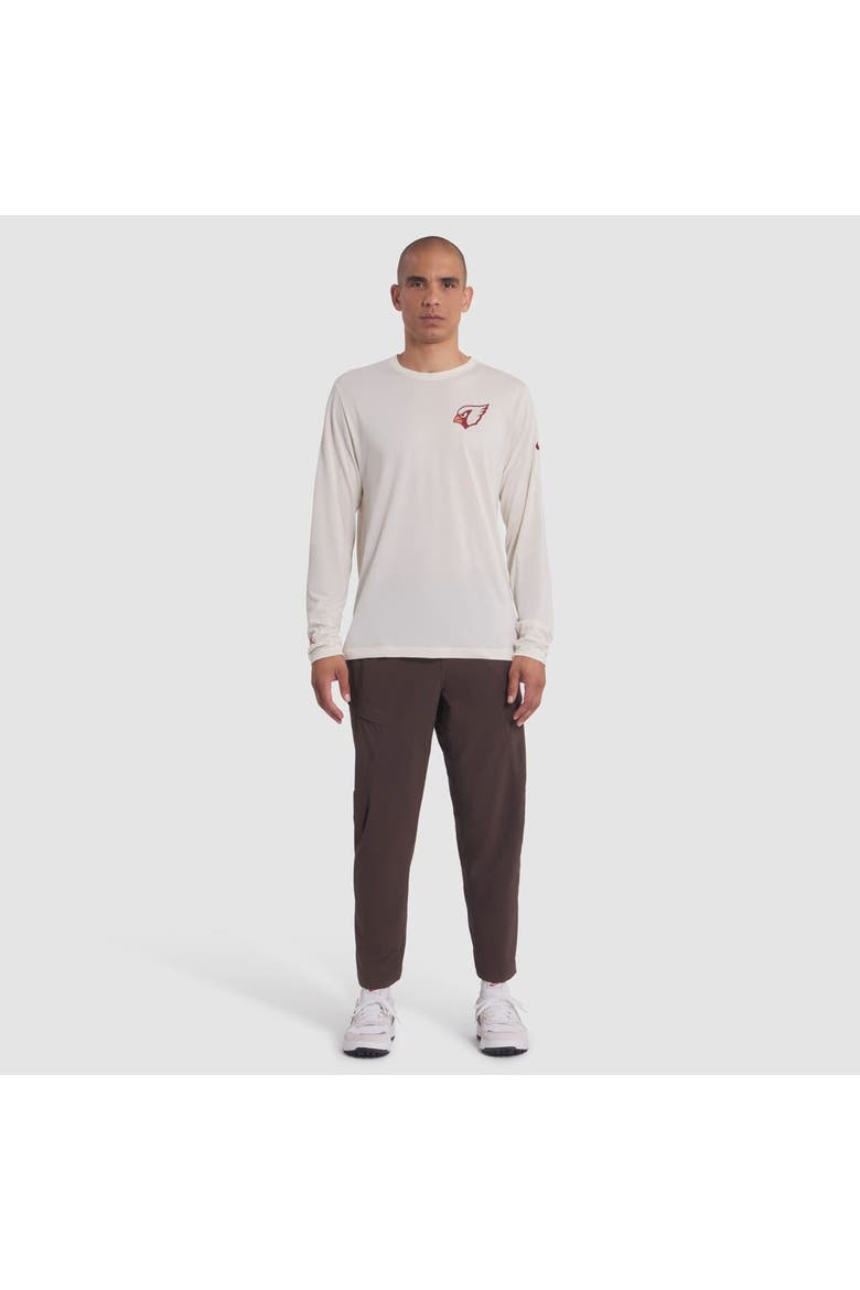 Men's Nike Natural Arizona Cardinals 2025 Rivalries Collection Sideline Legend Dri-FIT Long Sleeve T-Shirt, Alternate, color, Natural