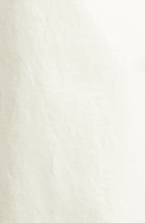 Partow Aiden Coated Cotton Blend Trench Coat In Bone