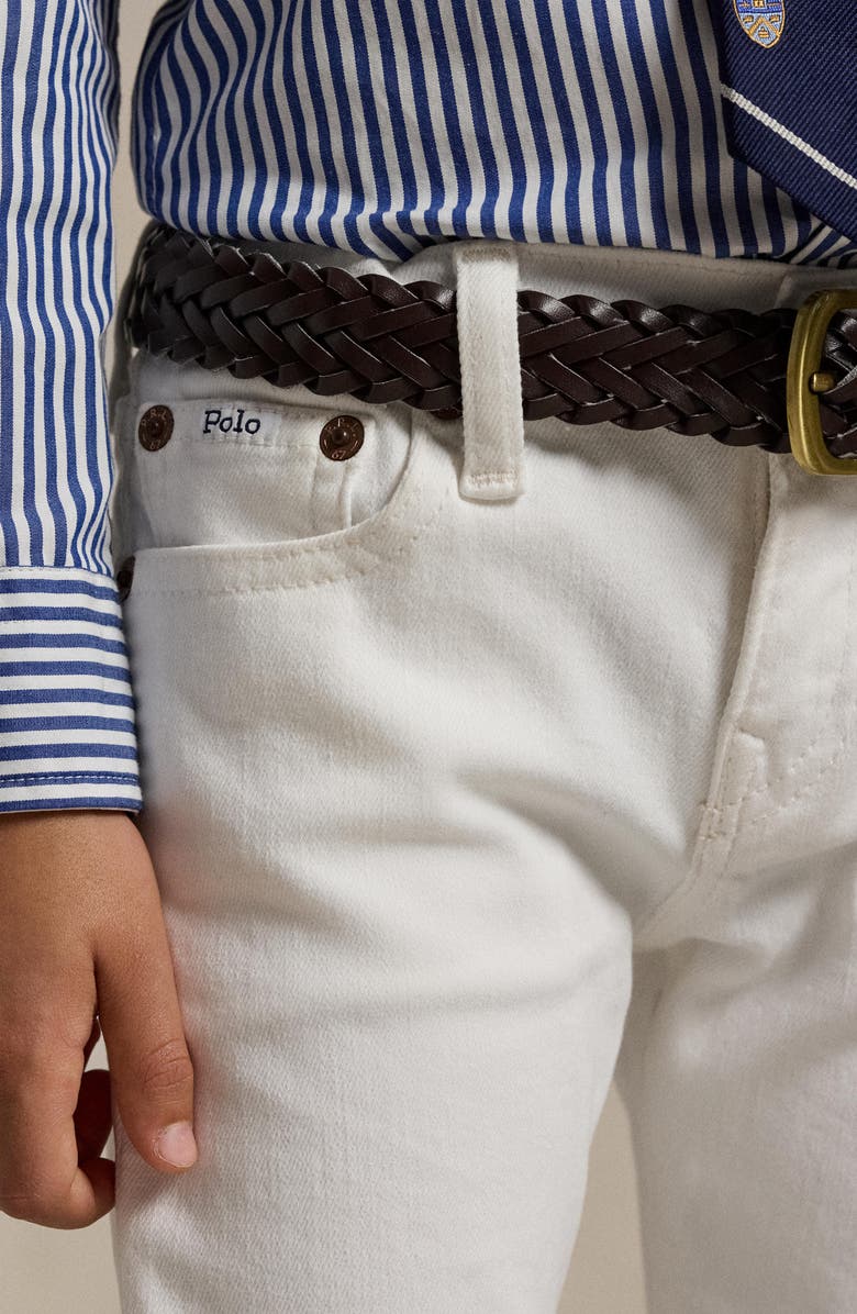 Polo Ralph Lauren Kids' Sullivan Slim Fit Jeans, Alternate, color, Cohen White