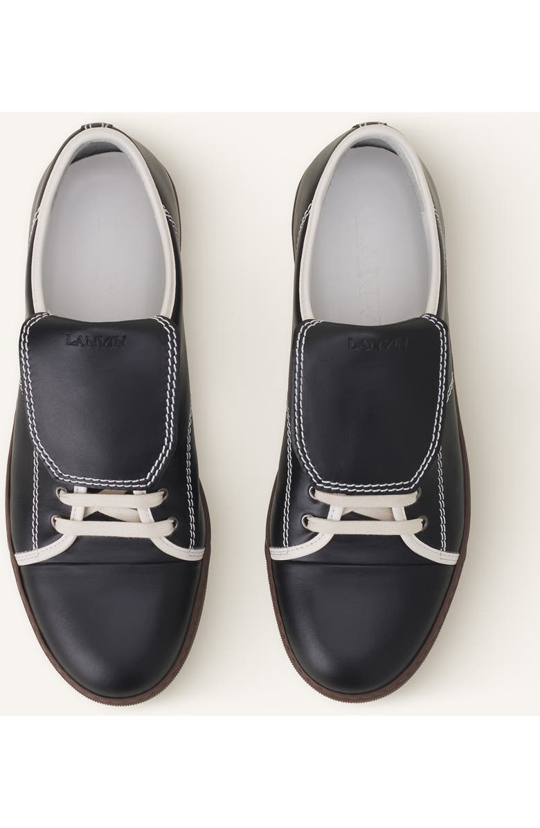 Lanvin Dbb1 Sneakers With Leather Tongue, Alternate, color,