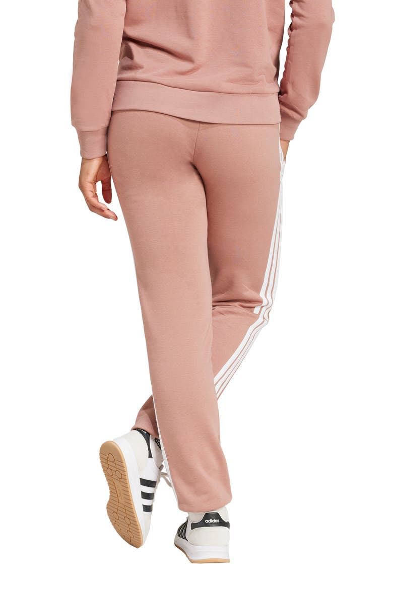 3-Stripes Fleece Sweatpants, Alternate, color, WARCLA/ WHITE