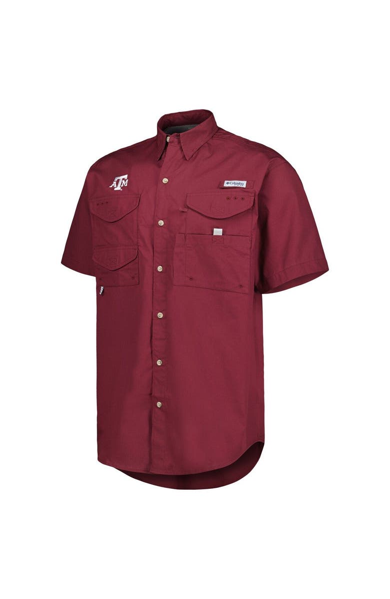 Columbia Men's Columbia Maroon Texas A&M Aggies Bonehead Button-Up Shirt, Alternate, color, Maroon