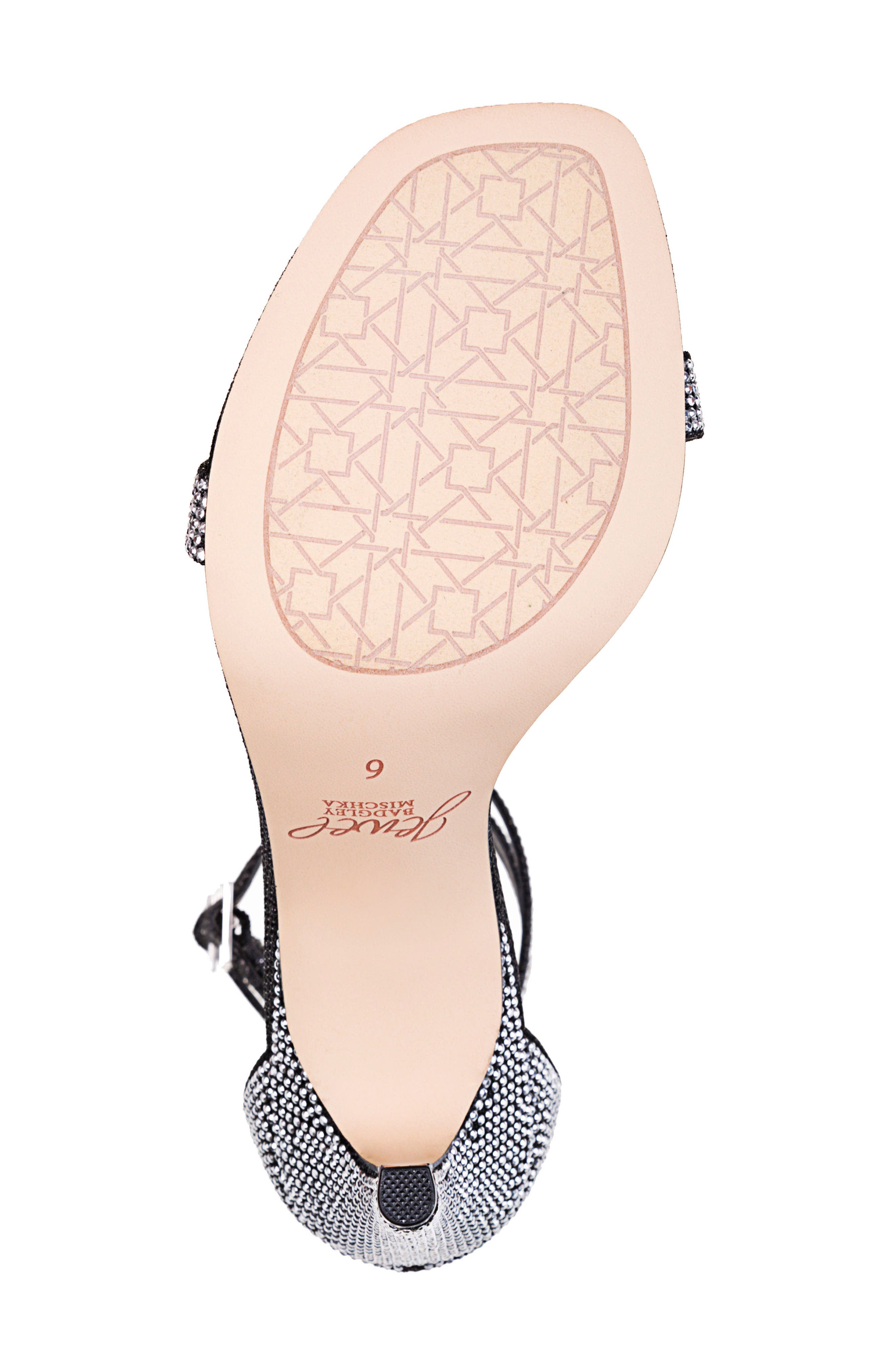 Jewel Badgley Mischka Regina Ankle Strap Sandal, Alternate, color, 